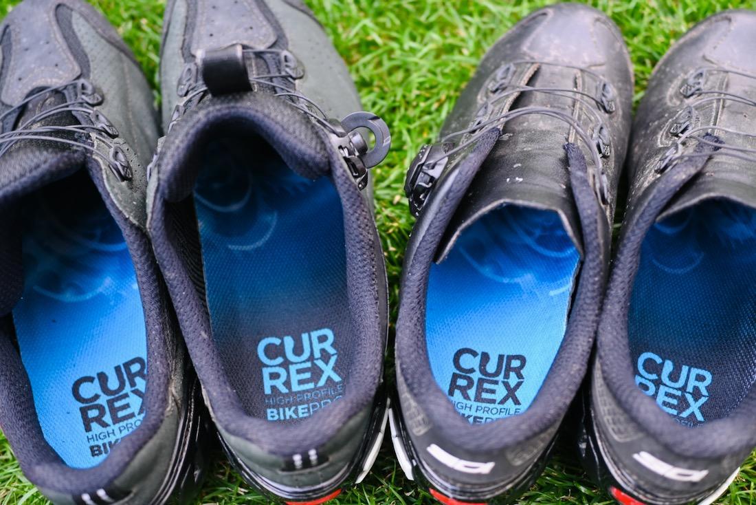 Currex Bike Pro in den Fahrradschuhen
