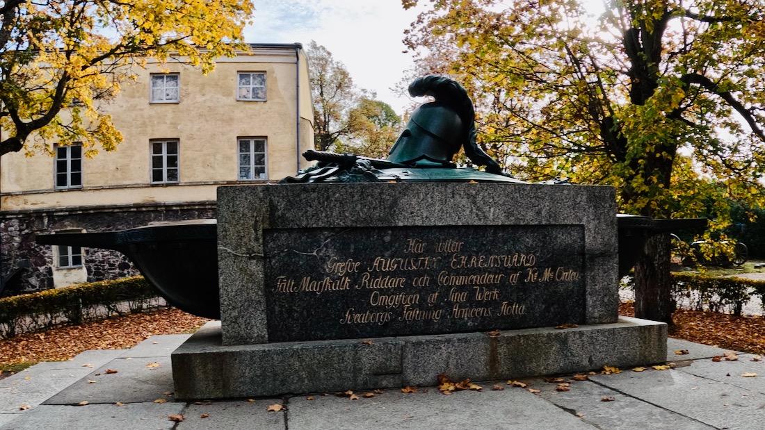 Das Grabmal von Ehrensvärd