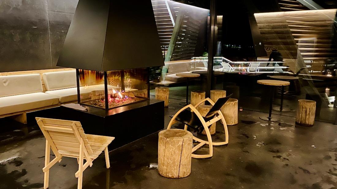 Die Löyly Sanuna von innen