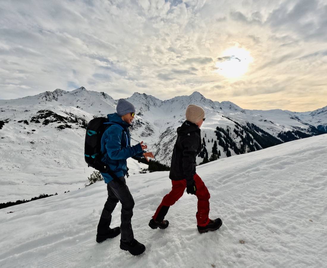 Ben und Flo wandern zum Muttjöchle