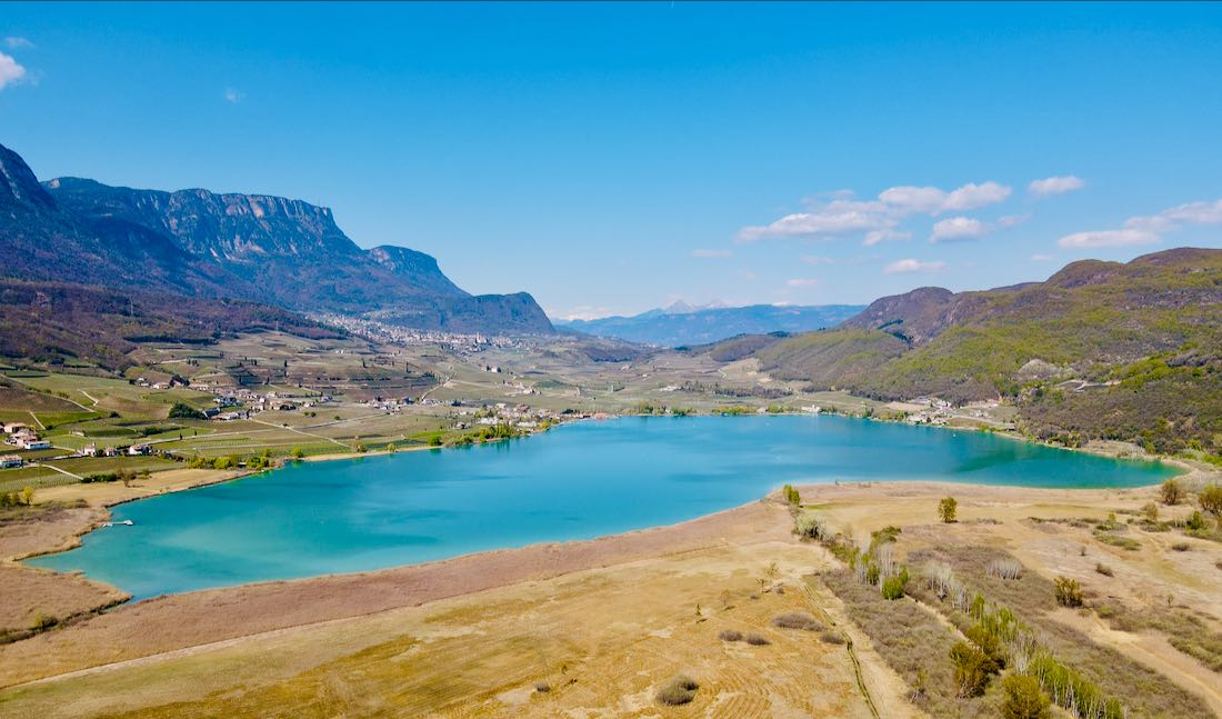 Der Kalterer-See in Südtirol