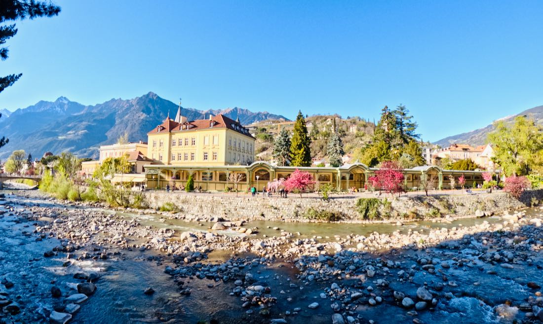 Die Gilfpromenade in Meran