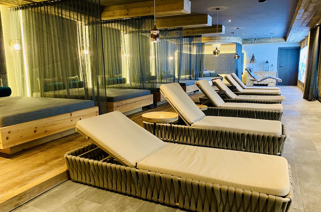 Spa Ruheraum im Hotel Gassner