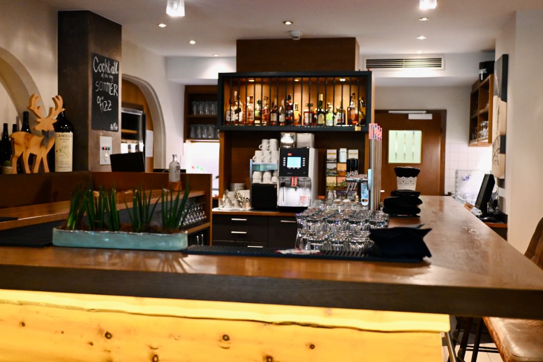Die Bar im Hotel DIE SONNE