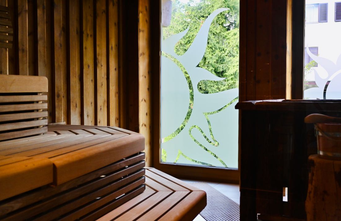 Die Sauna im Hotel DIE SONNE