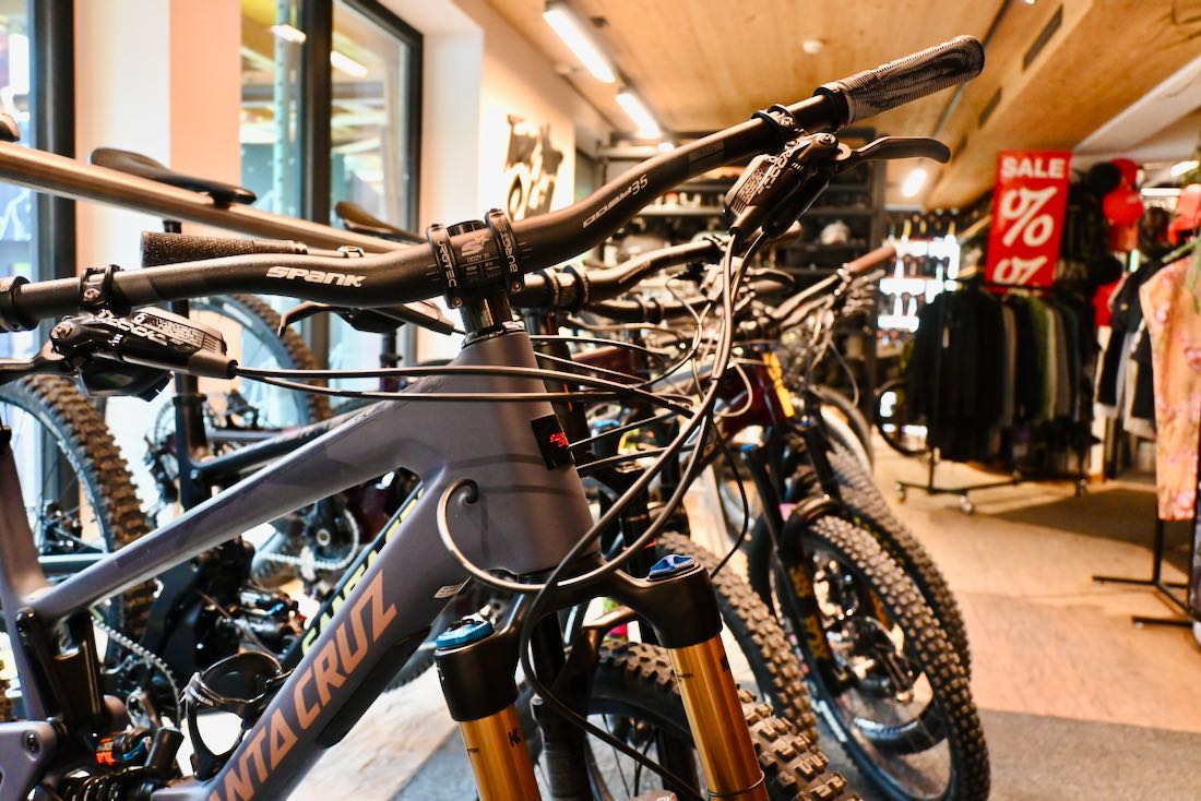 Santa Cruz Bikes im Bikeverleih SkiLL