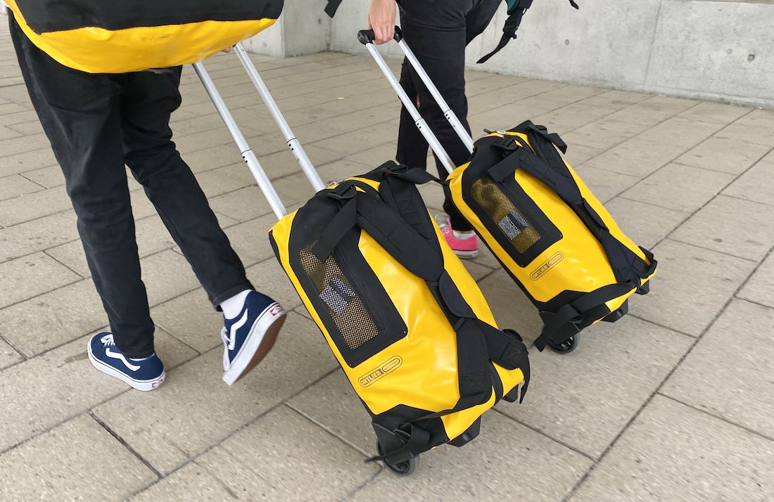 Unterwegs mit der ORTLIEB Duffle RG 34