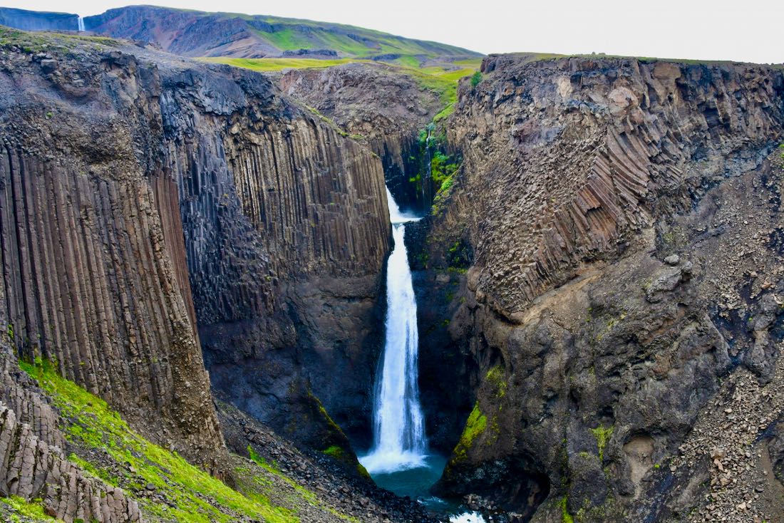 Der Canyon vor dem Hengifoss