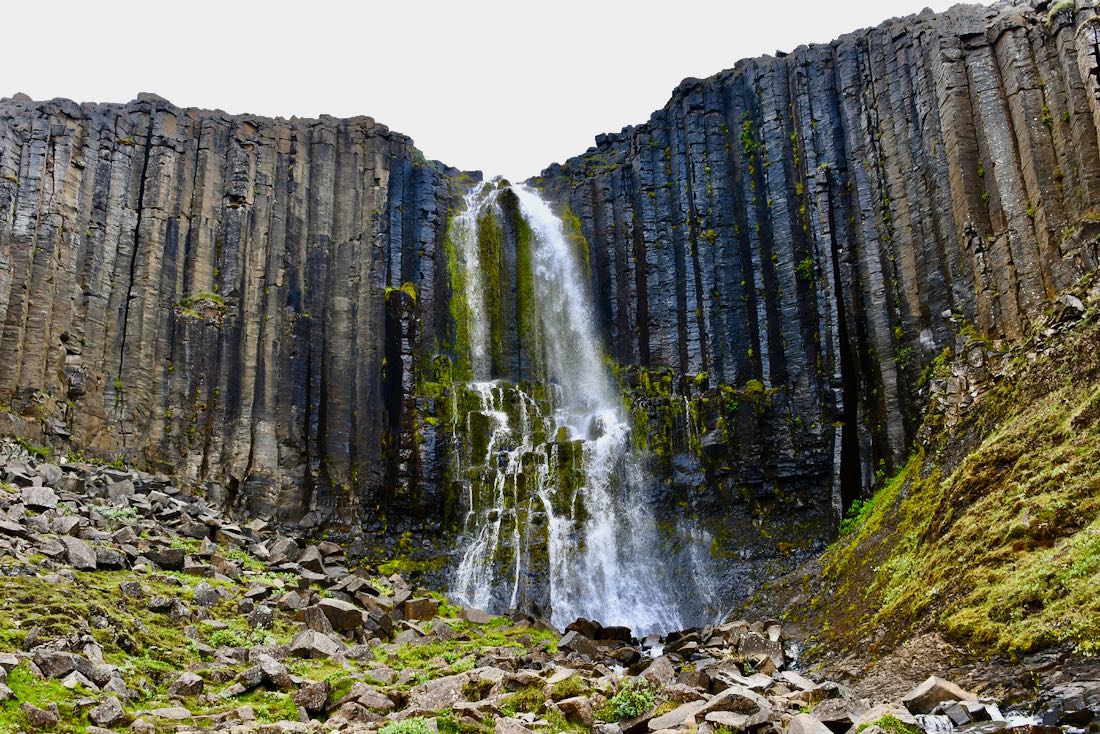 Der Studlagil Wasserfall