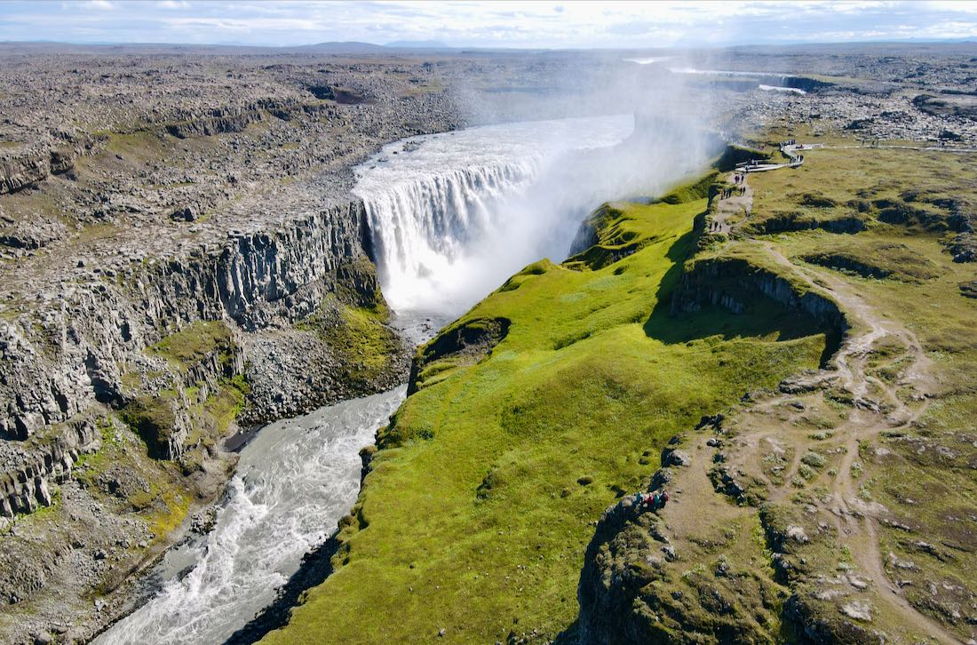 Der imposante Dettifoss