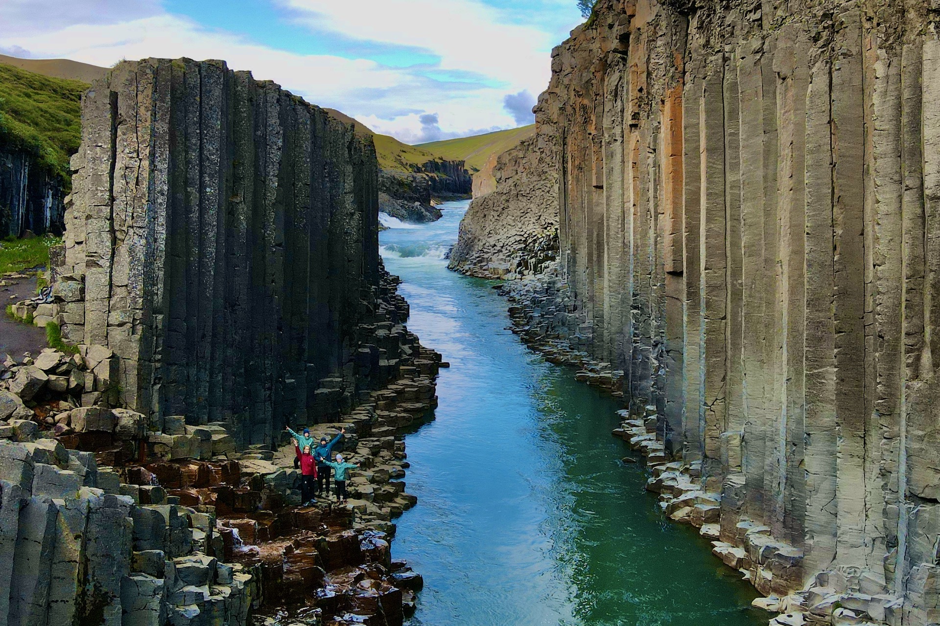 Der Studlagil Canyon - Der richtige Weg hinab
