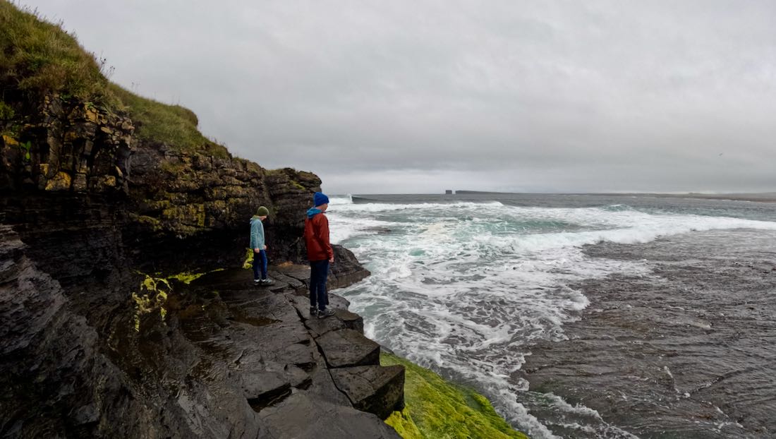 Ben und Flo am Meer von Ceide Glamping