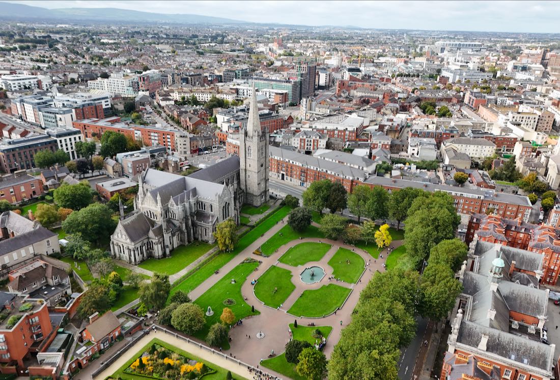 Die St. Patricks Kathedrale in Dublin