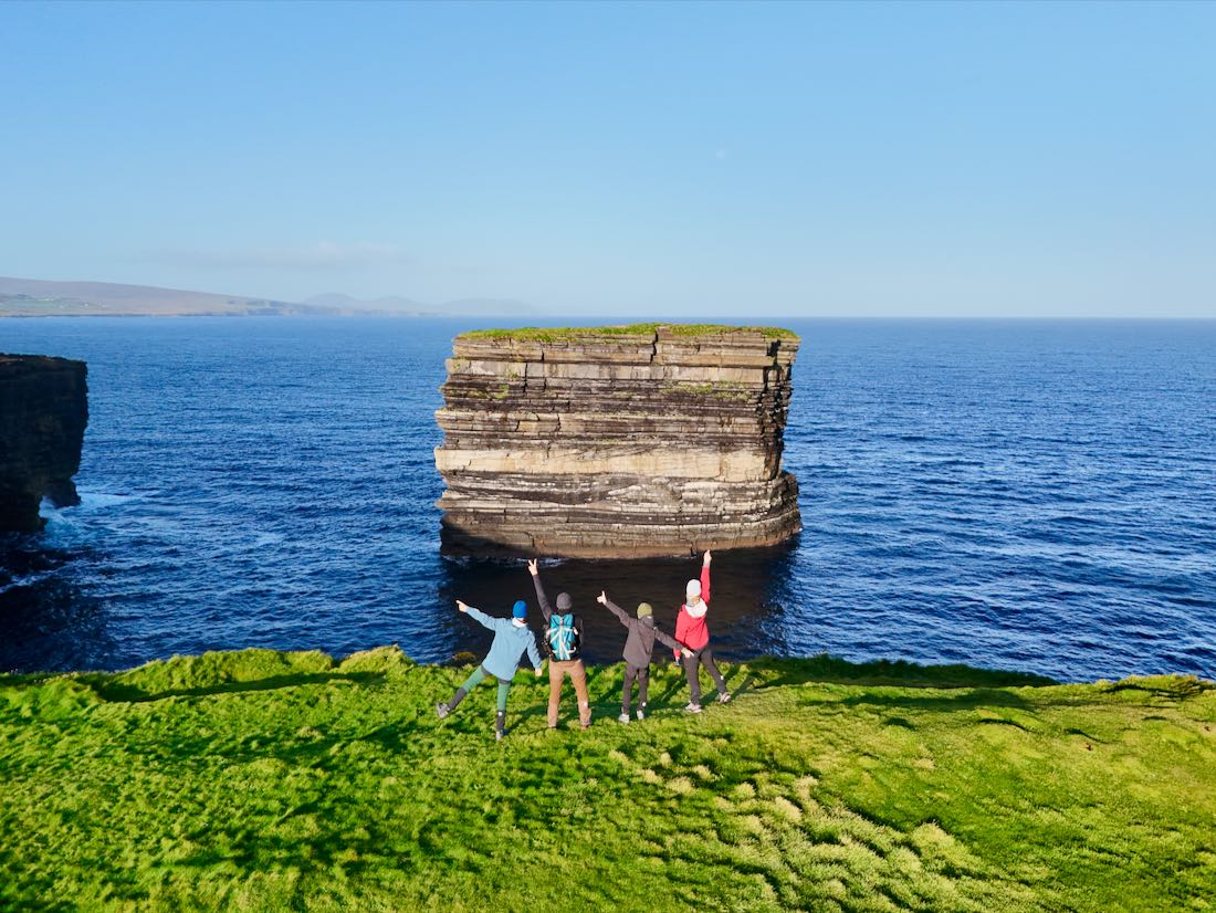 Fravely am Downpatrick Head