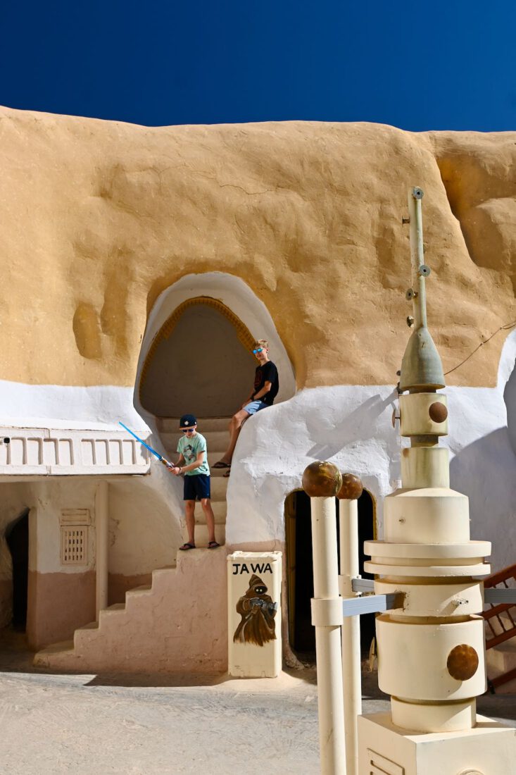 Ben und Flo im Star Wars Fieber im Hotel Sidi Idriss