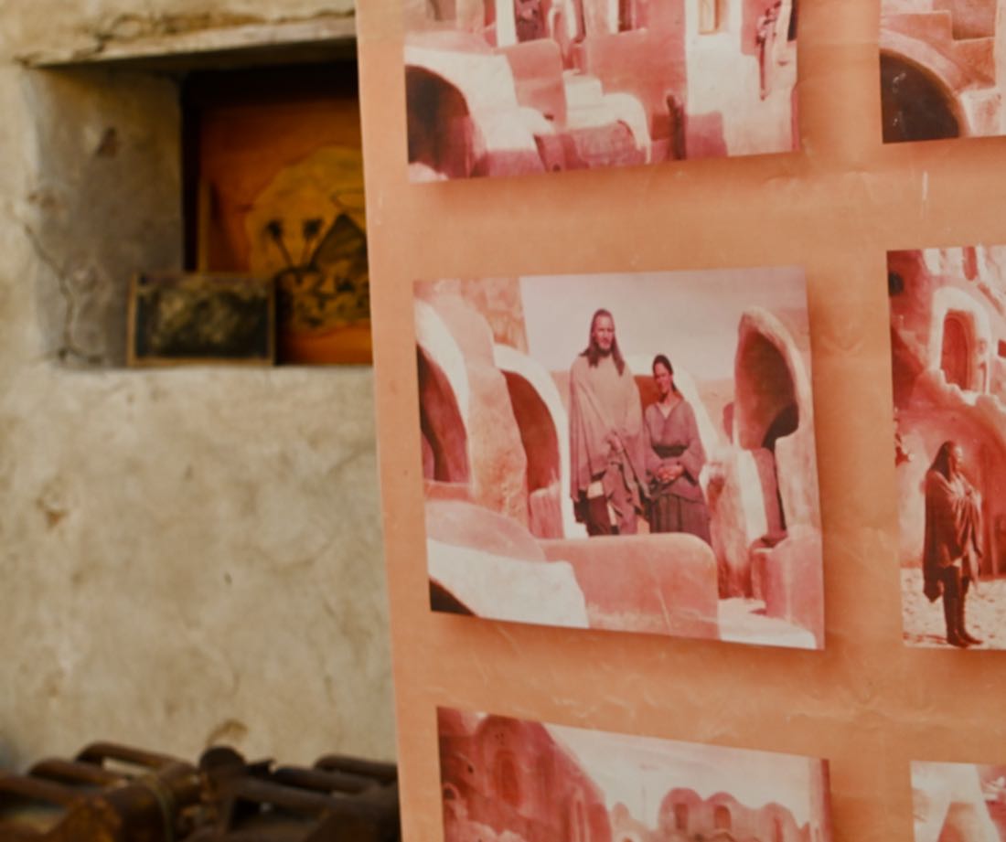 Bilder von den Star Wars Filmen in Ksar Hadadar