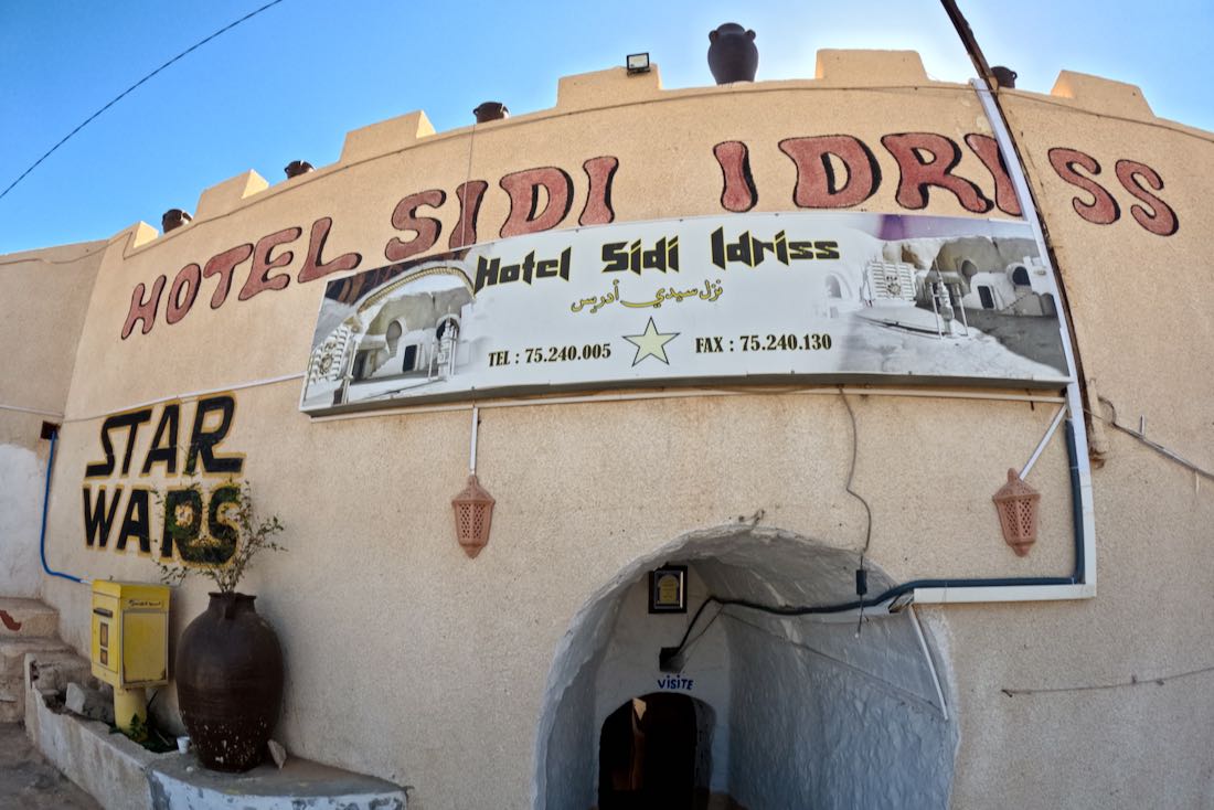 Das Hotel Sidi Idriss in Tunesien Matmata