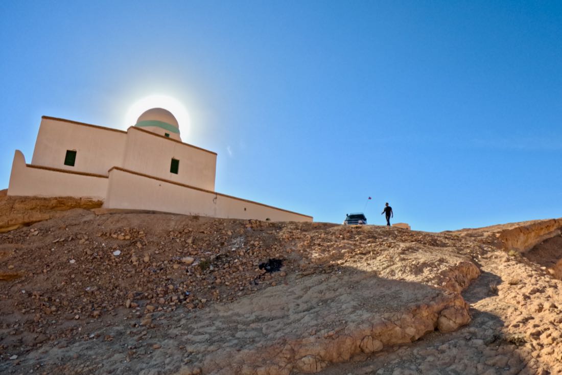 Die Moschee an der Sidi Bouhlel Schlucht