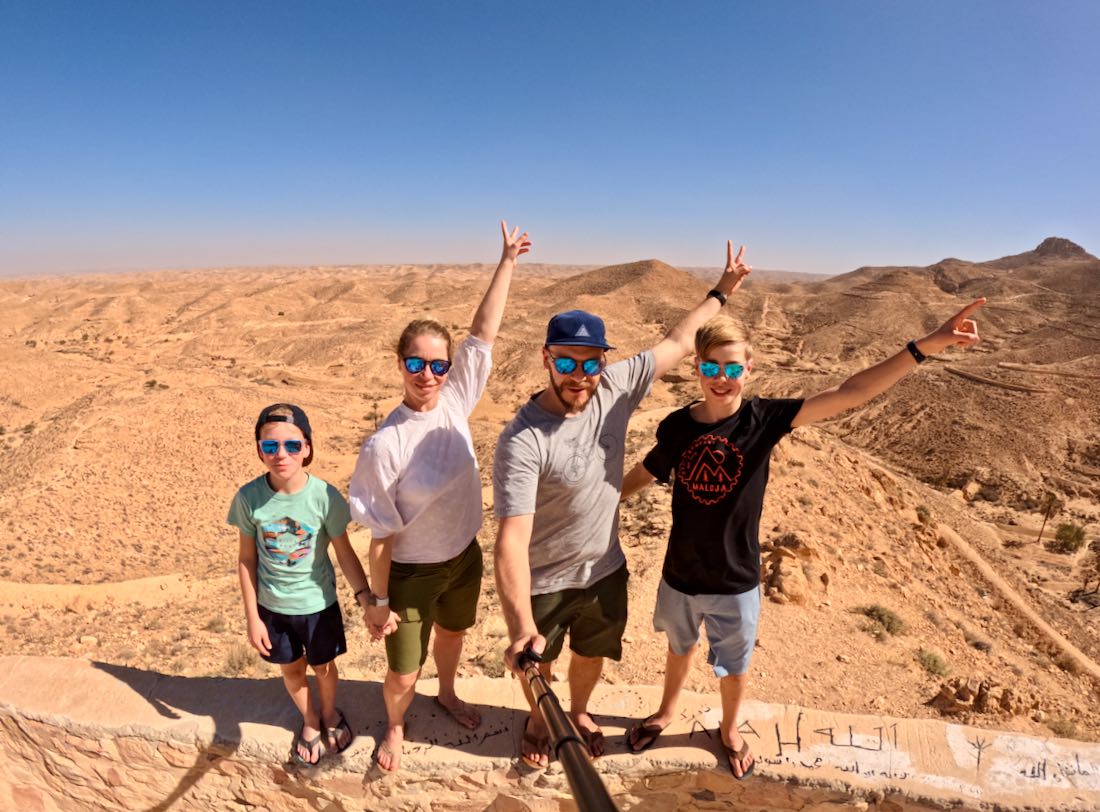 Fravely in Tunesien bei Matmata