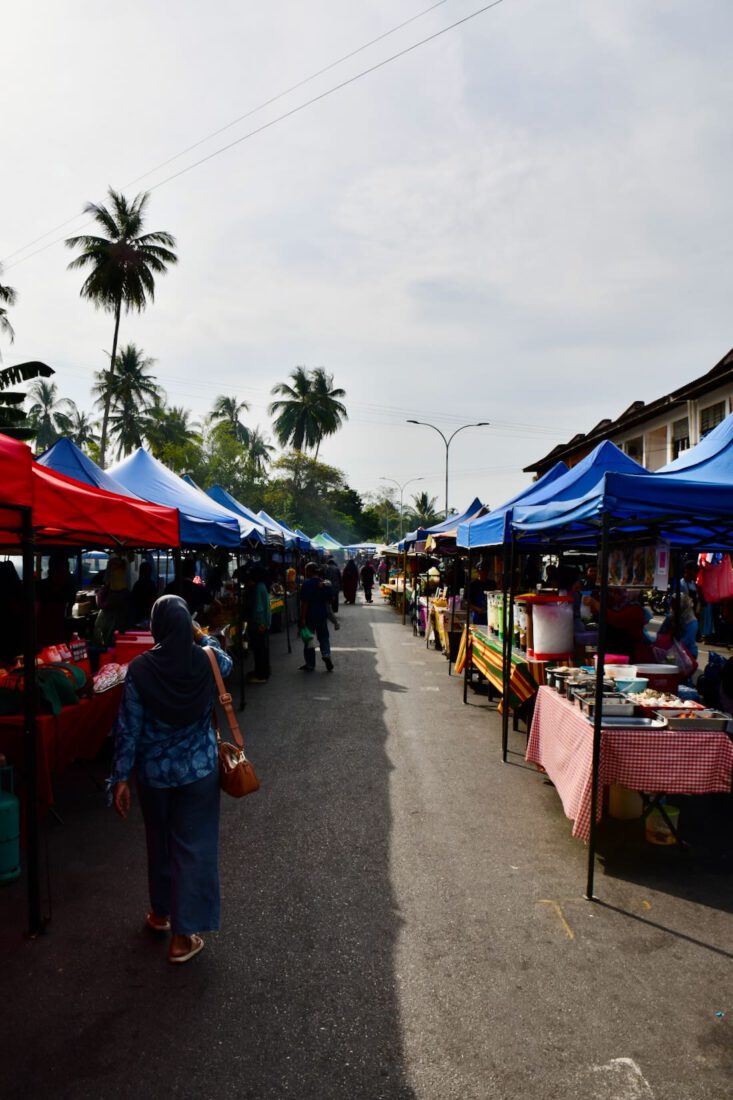 Streetfood Night-Market in Malaysia