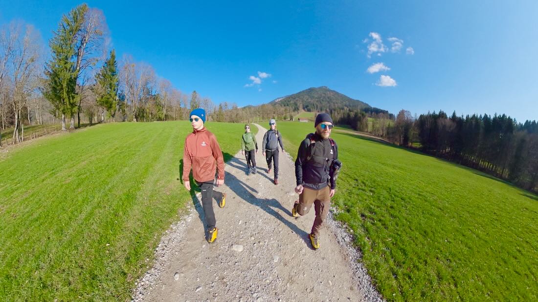 Fravely wandern in Lenggries