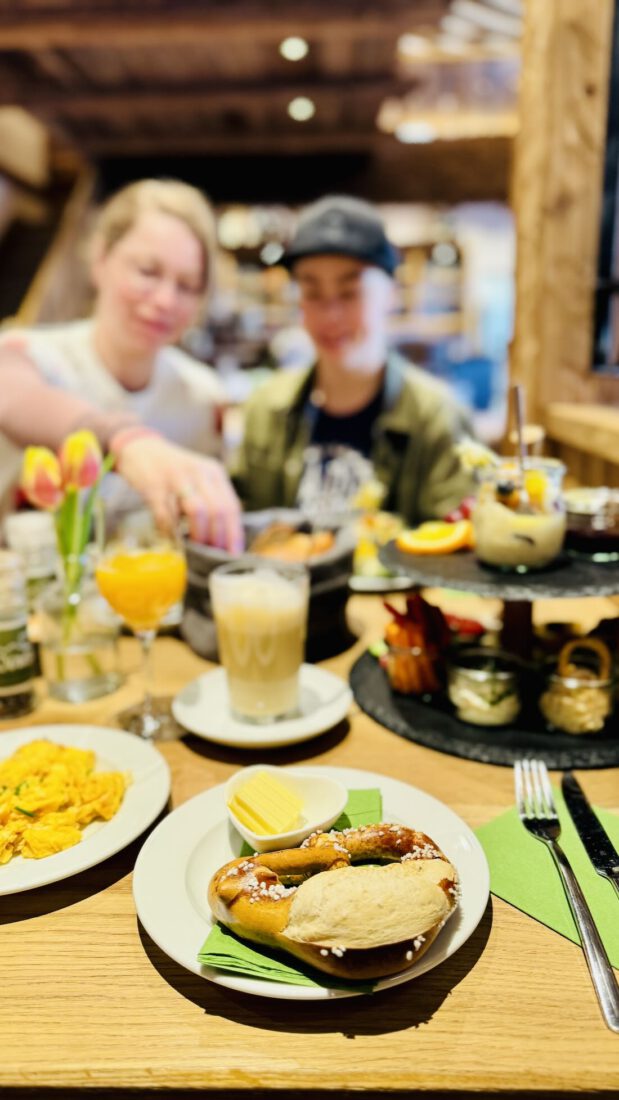 Frühstück in der d´Wirtschaft in Lenggries