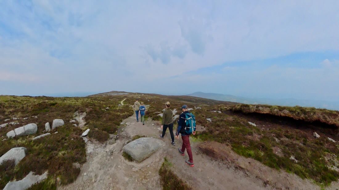 Wandern auf dem Slieve Gullion