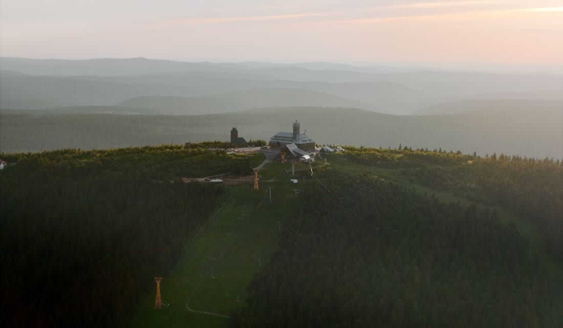 Der Fichtelberg in Oberwiesenthal