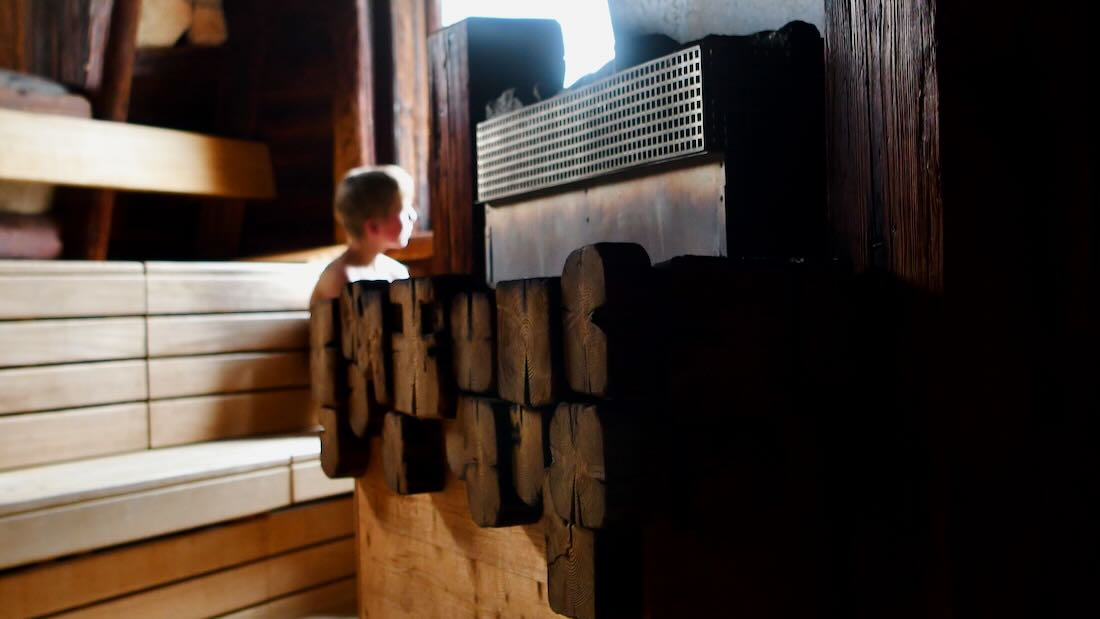 Sauna im Elldus Spa in Oberwiesenthal