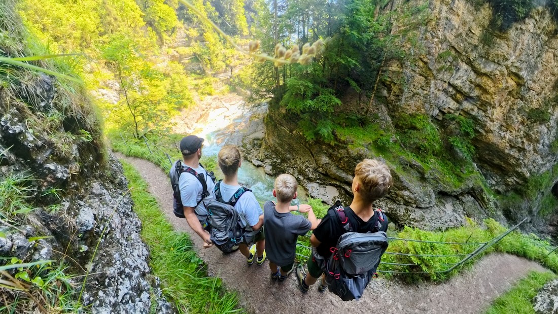 Fravely in der Tiefenbachklamm