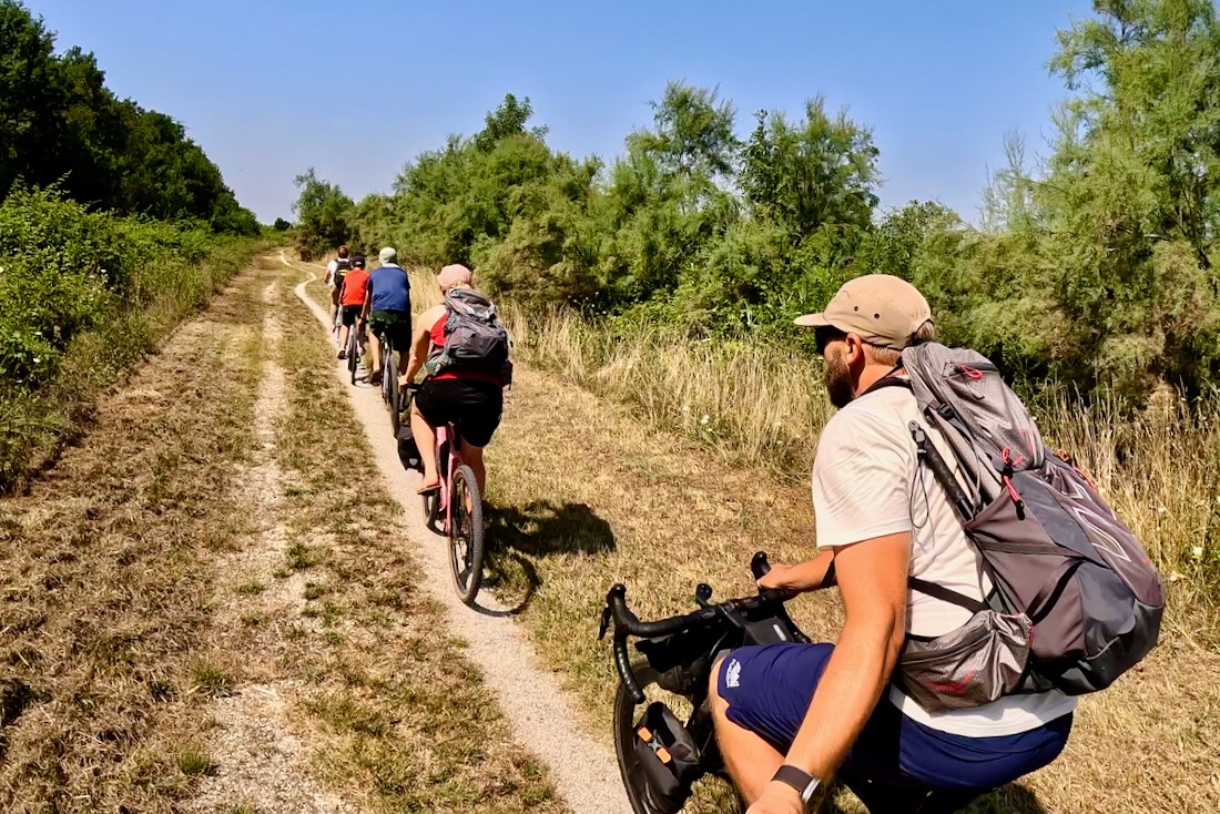 Mit dem Fahrrad nach Vallevecchia