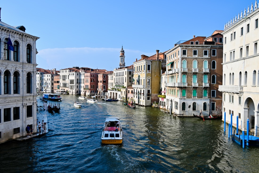 Am großen Kanal in Venedig