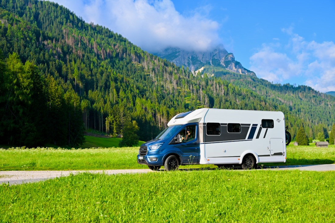 Der Carado T338 Edition 25 in Prags in Italien