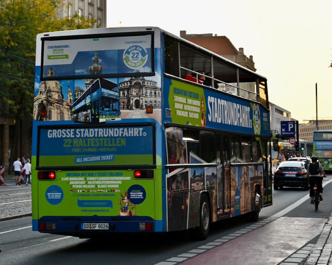 Stadtrundfahrt Dresden mit dem City-Bus