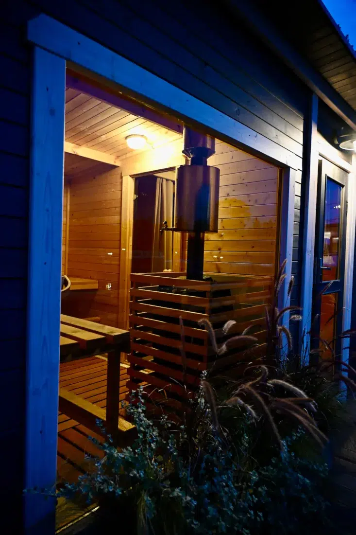 Blick in die Riga Sauna