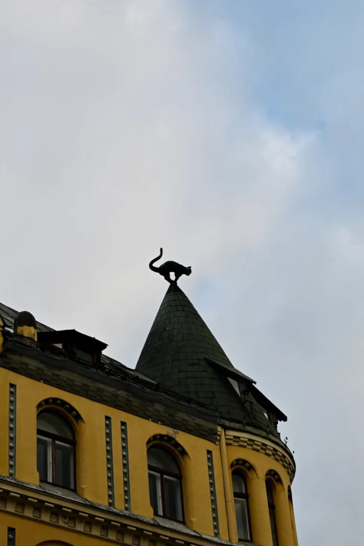 Das Katzenhaus in Riga