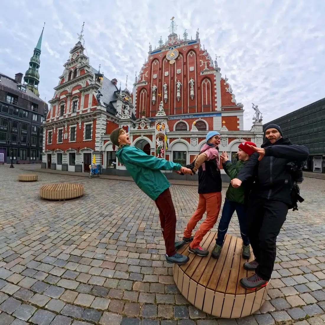 Fravely am Schwarzhäupterhaus