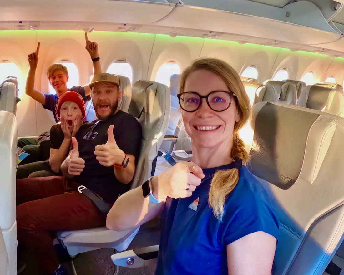 Fravely fliegen mit airBaltic nach Riga