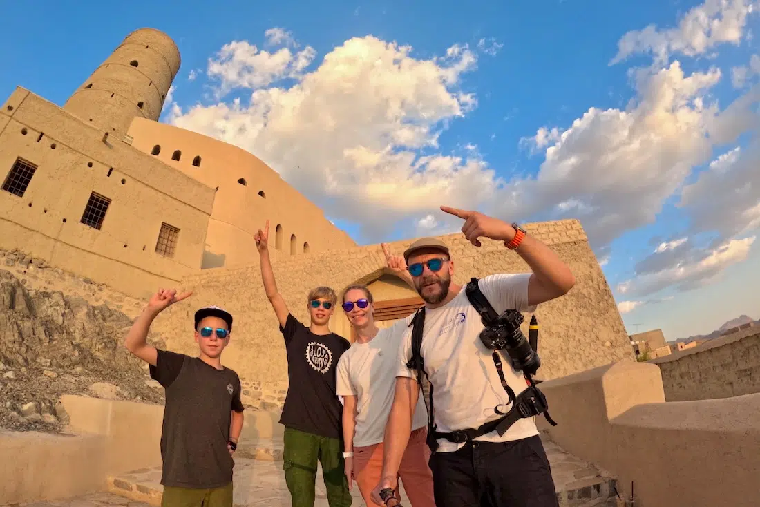 Fravely am Fort Bahla