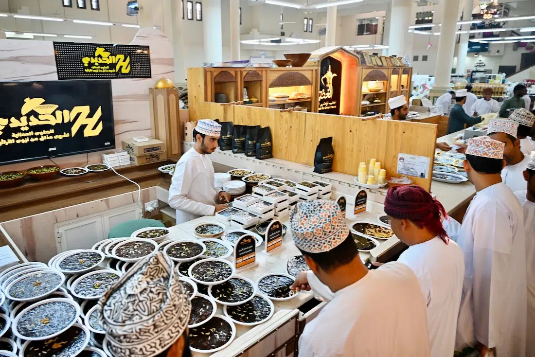 Süssigkeitenmarkt in Nizwa