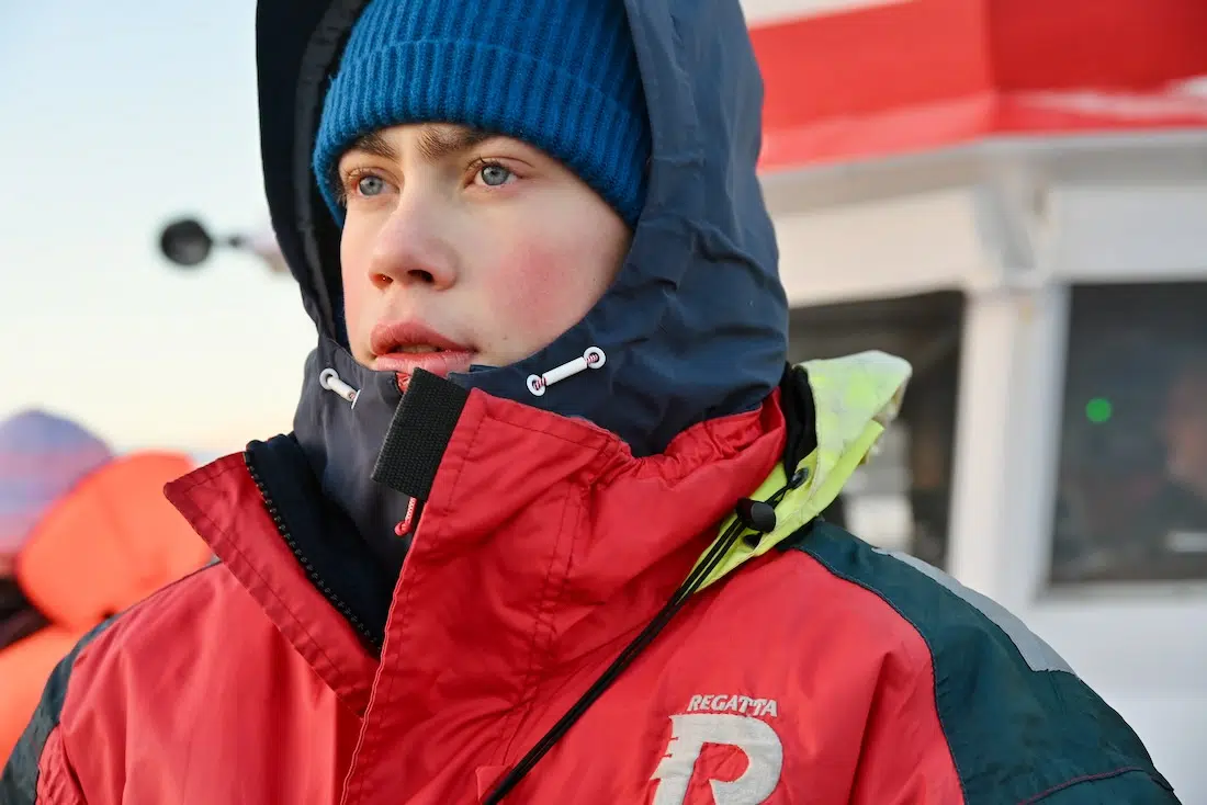 Flo schaut nach Walen