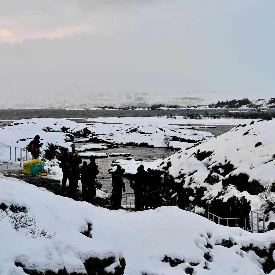 Eingang zur Silfra Spalte