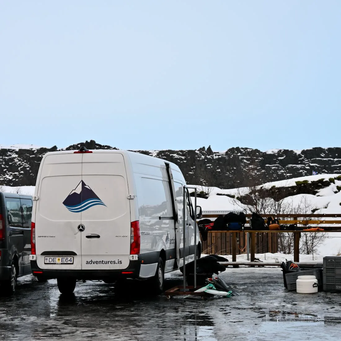 Base Camp Arctic Adventures an der Silfra Spalte