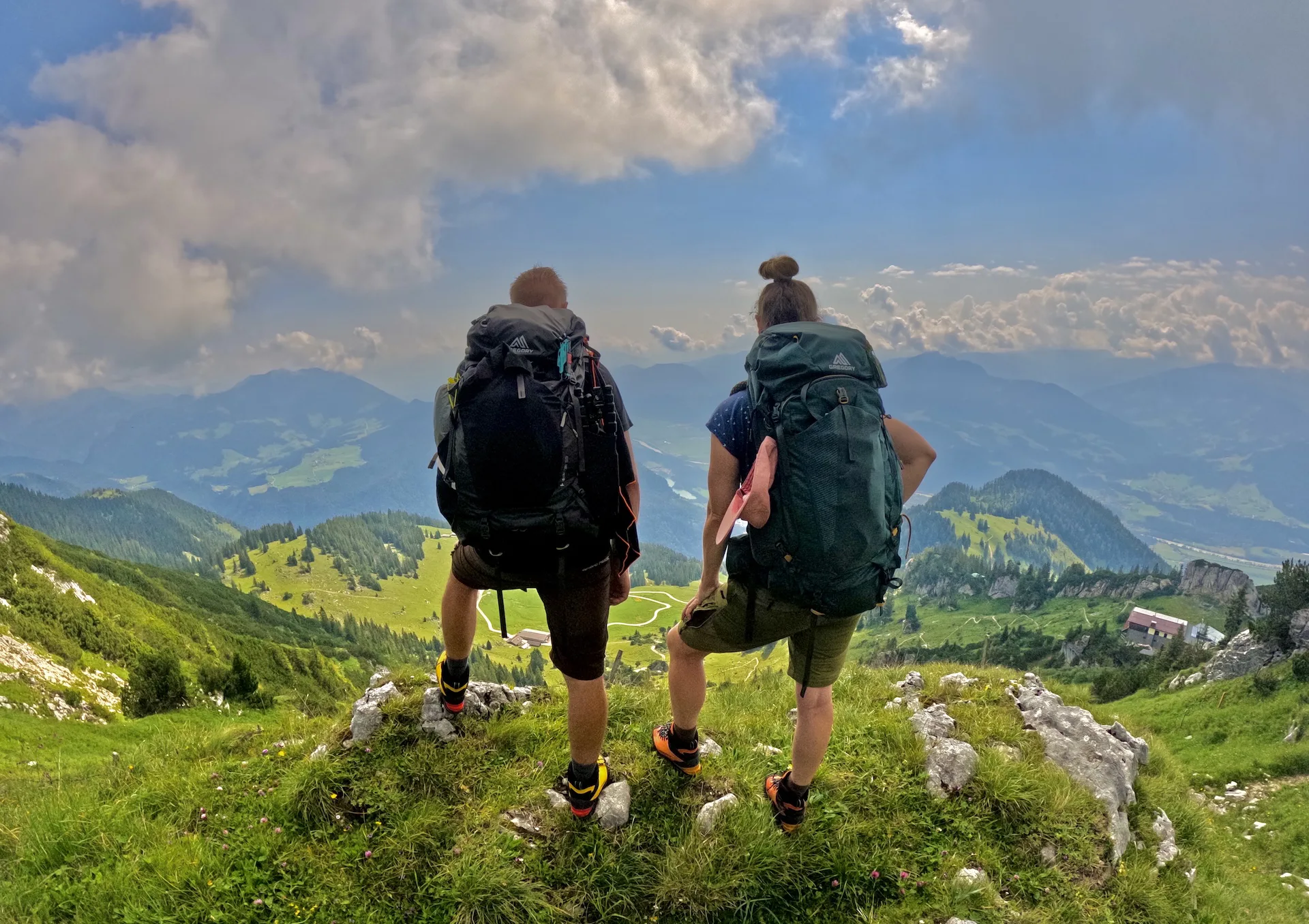 Wandern mit dem Gregory Paragon 58 und Gregory Katmai 55 Rucksack