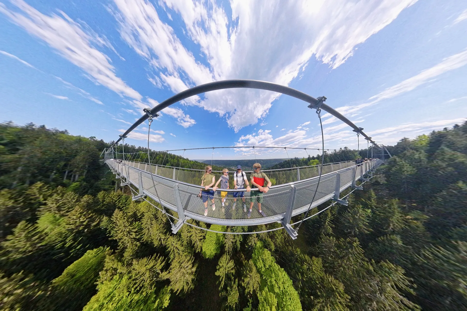 Abenteuer und Adrenalin als Familie mit Teenagern im nördlichen Schwarzwald