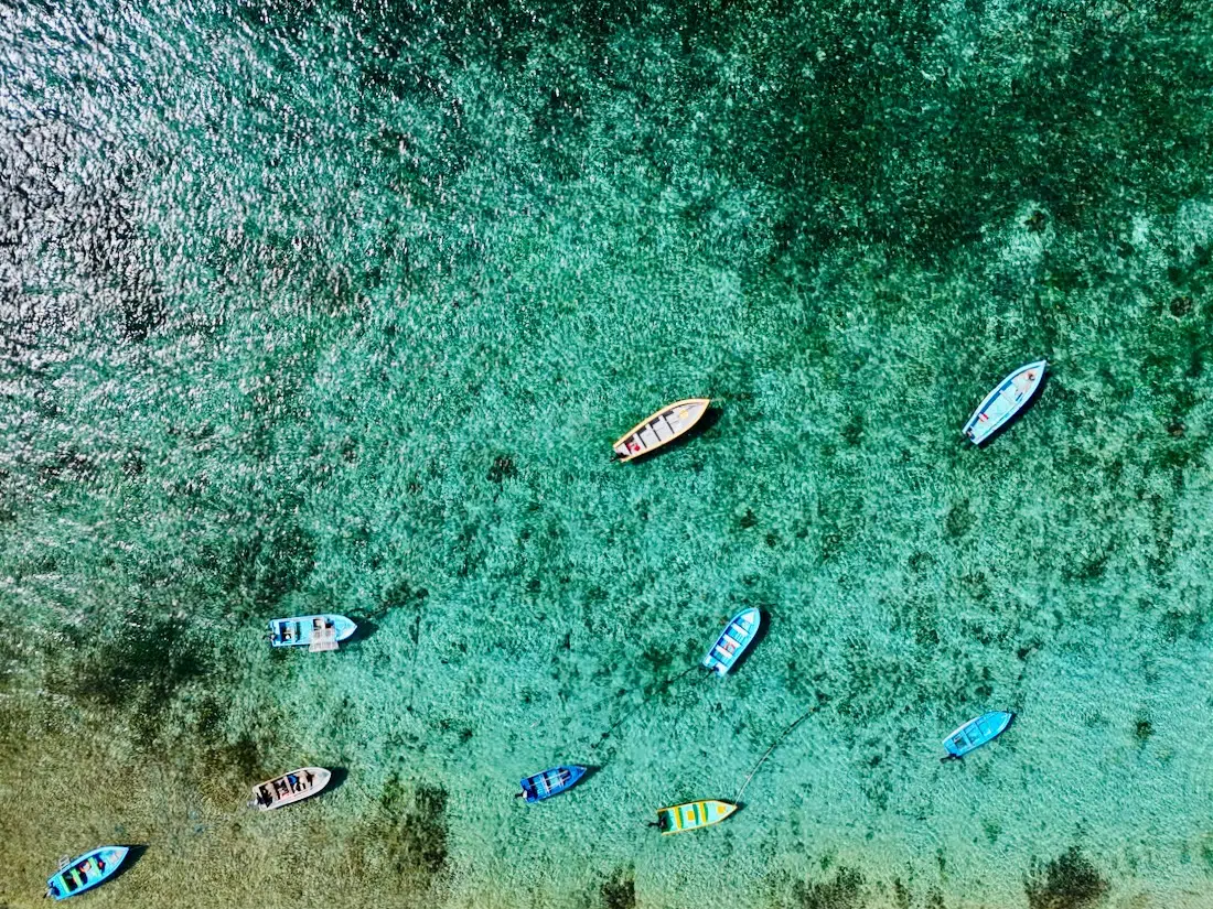 Die Riviere Banane auf der Insel Rodrigues