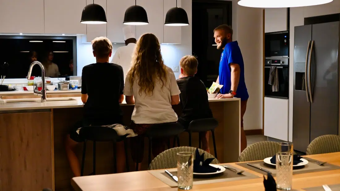 Ein eigener Koch für uns im Mythic Suites & Villas