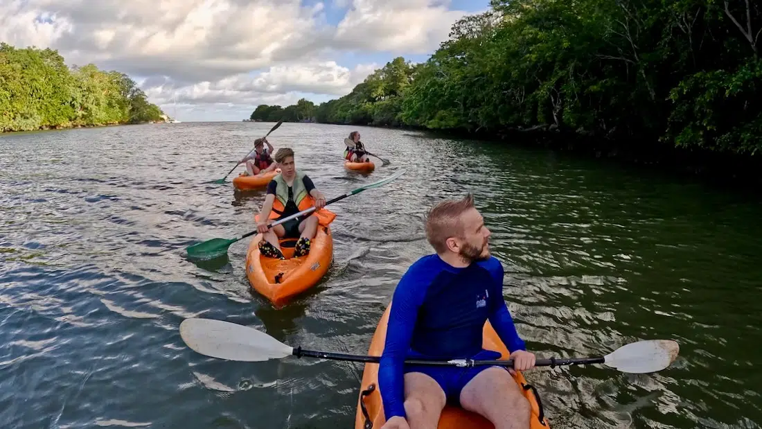 Kajak Tour zum GRSA Wasserfall