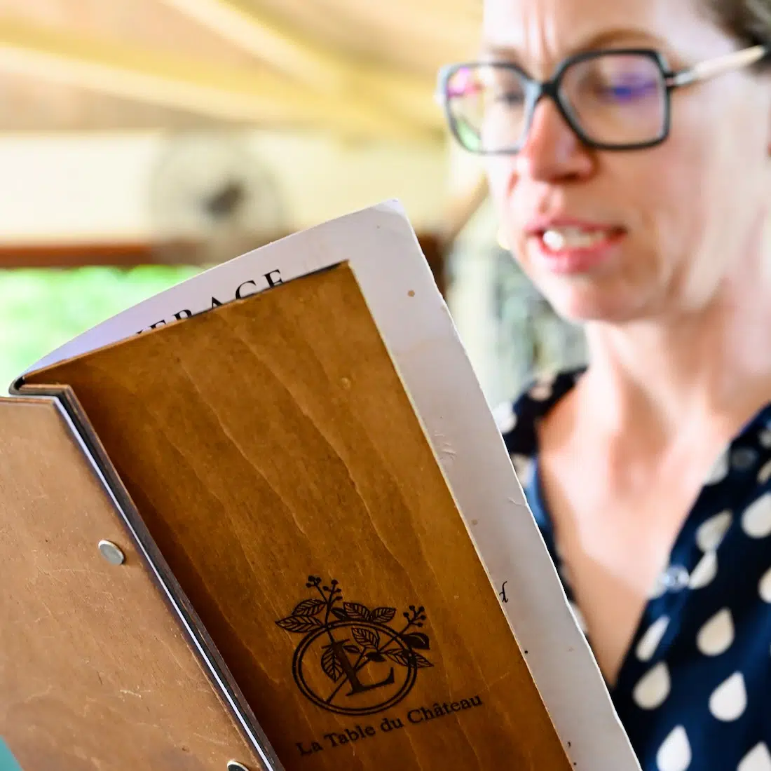 Melanie im La Table du Château