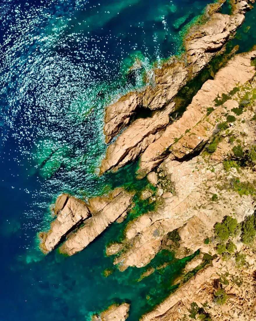 Die Roten Felsen an der Costa Brava